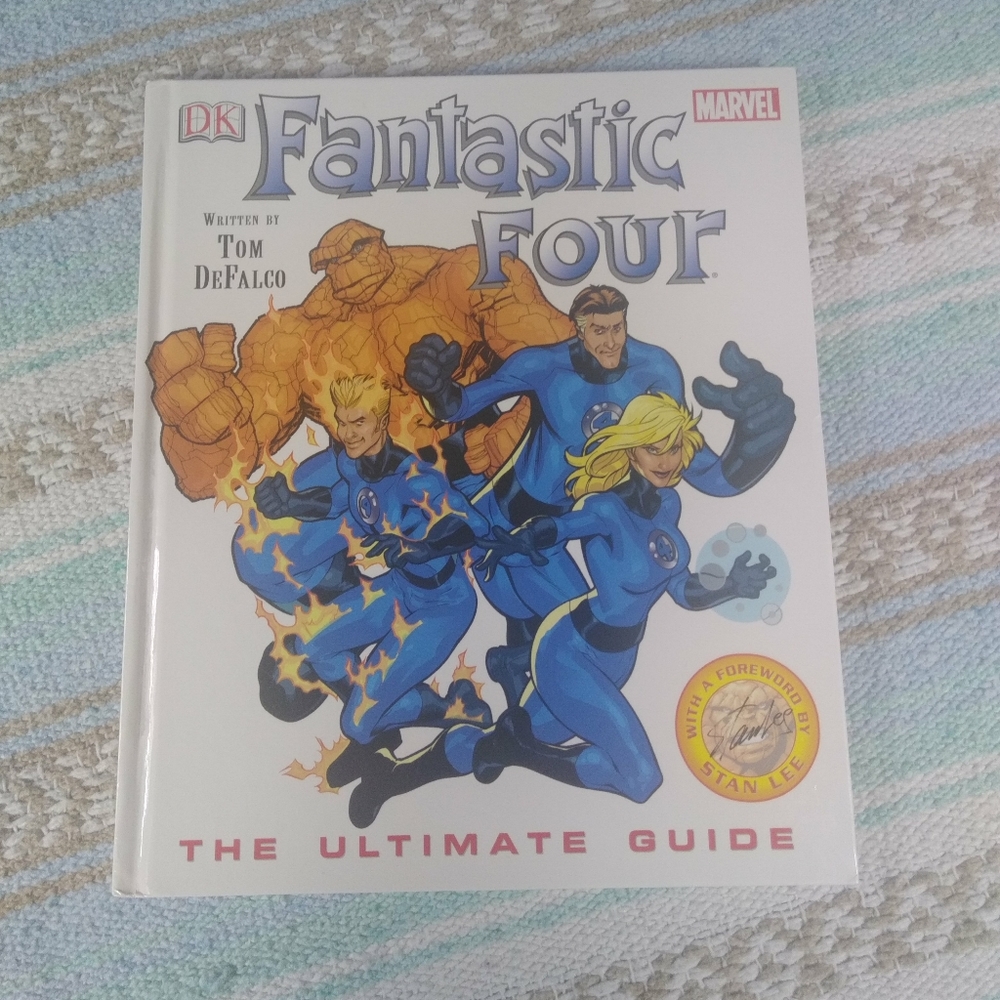 FANTASTIC FOUR HARD COVER COFFEE TABLE BOOK